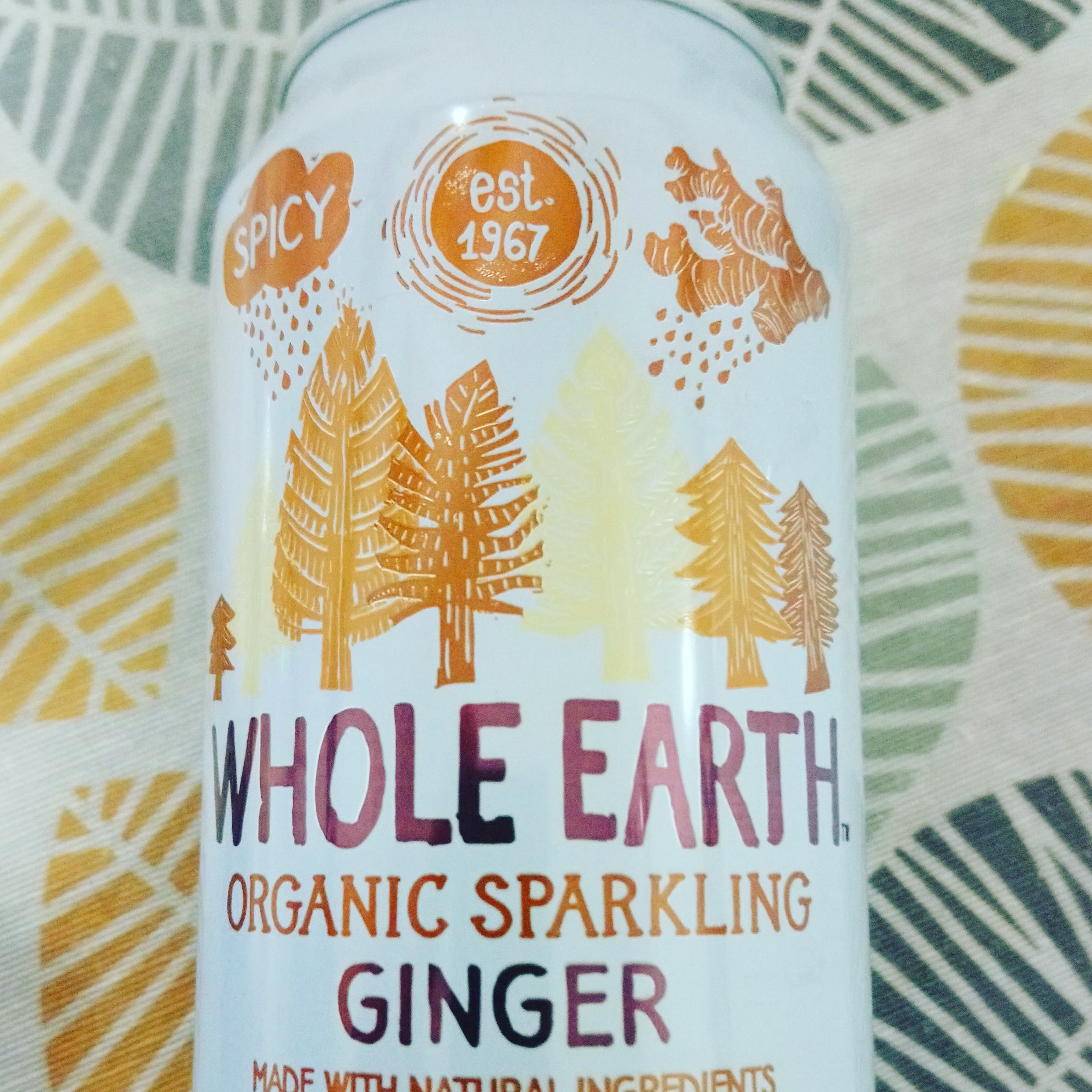 refreshing organic ginger drink